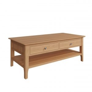 Katarina Oak Large Coffee Table | Only Oak Furniture | Free Delivery