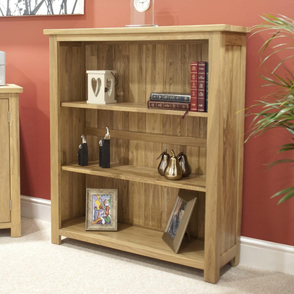 Harwell Oak Small Bookcase Only Oak Furniture *Sale Now On*