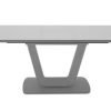 Lazzaro Dining Table Grey Straight