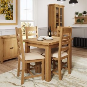 Carthorpe Oak Corner Cabinet - Only Oak Furniture - Shop Now