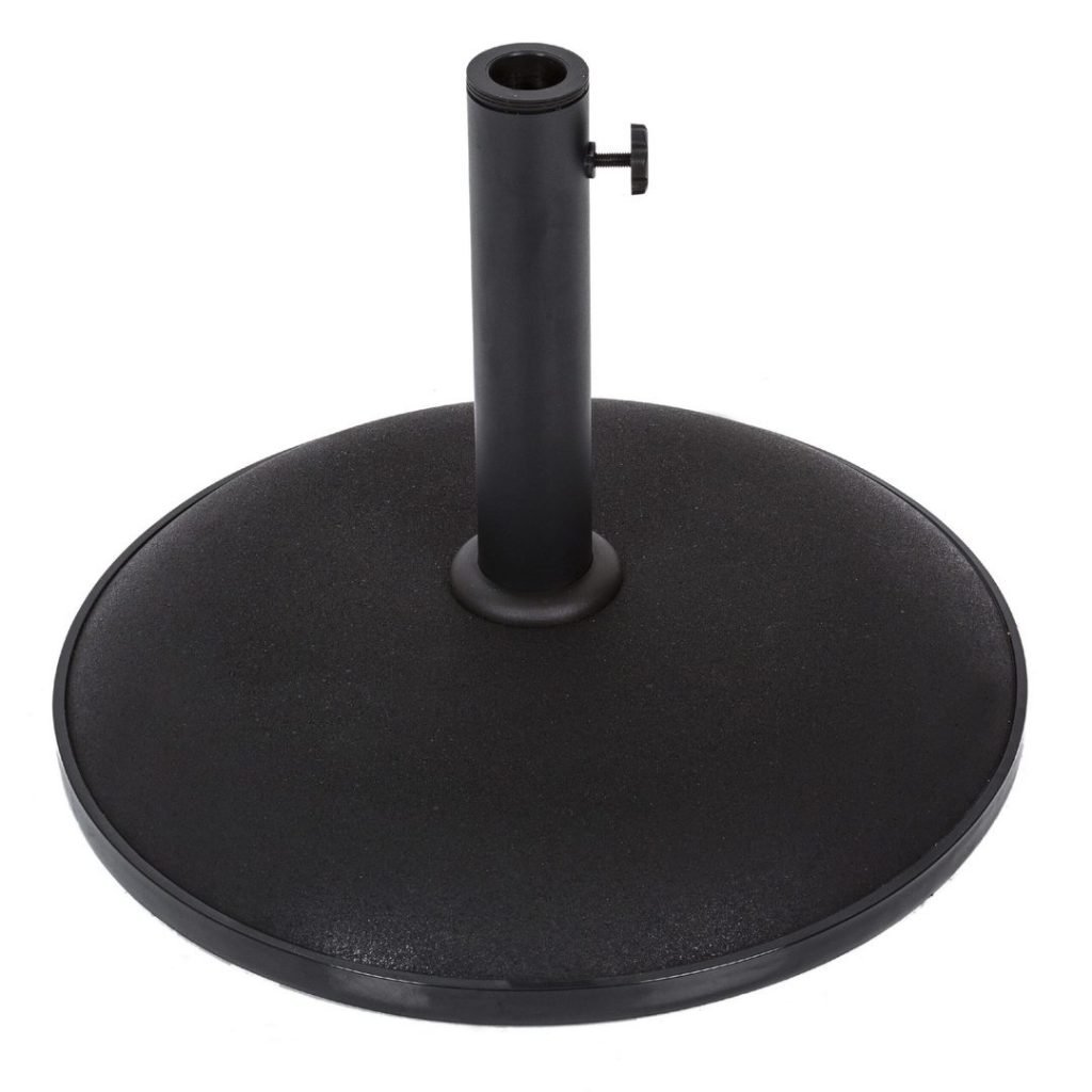 25 kg Black Concrete Base - Only Oak Furniture - Free UK Delivery*