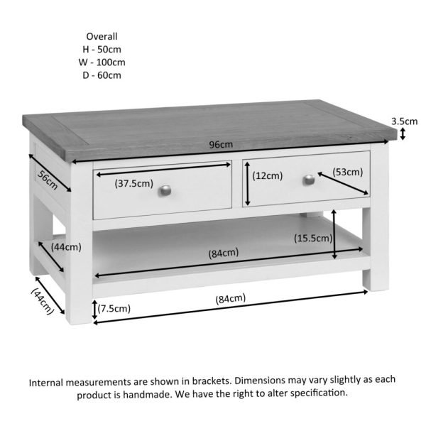 Coffee Table With Drawers