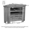 Delphinus Corner Tv Unit