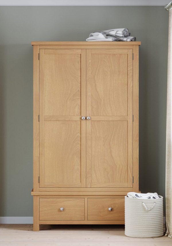 Delphinus Gents Wardrobe With Drawers