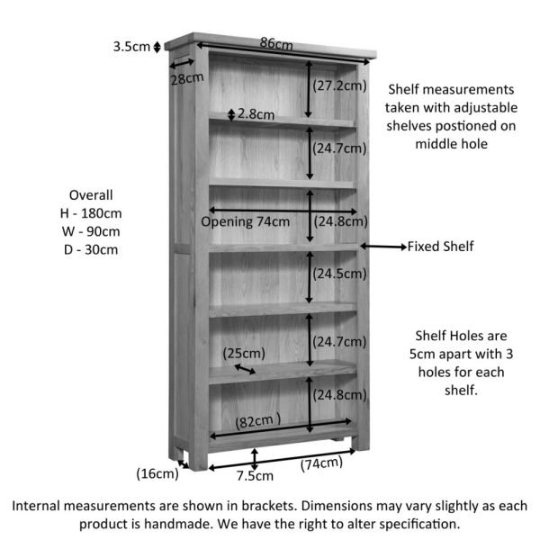 Delphinus Large Bookcase