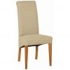 Dorset Oak Beige Fabric Chair