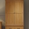 Gents Wardrobe With Drawers