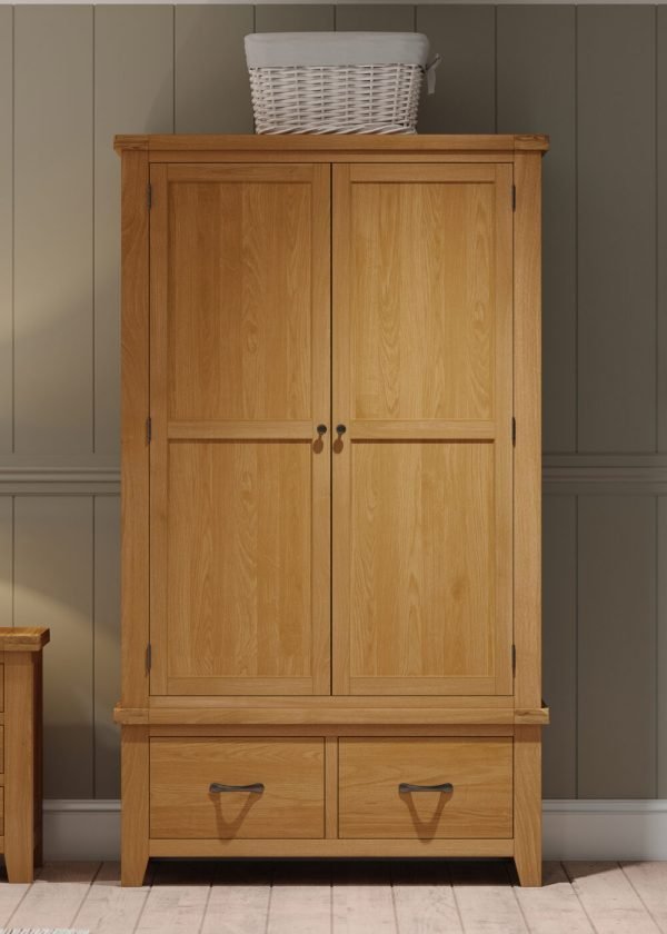 Gents Wardrobe With Drawers