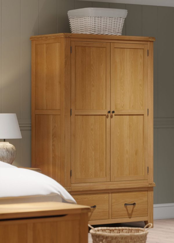 Gents Wardrobe With Drawers