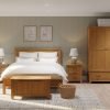 Sagitta Oak King Size Bed