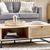 padstow oak coffee table roomset