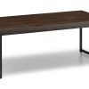 brooklyn dark oak nesting coffee table no nests