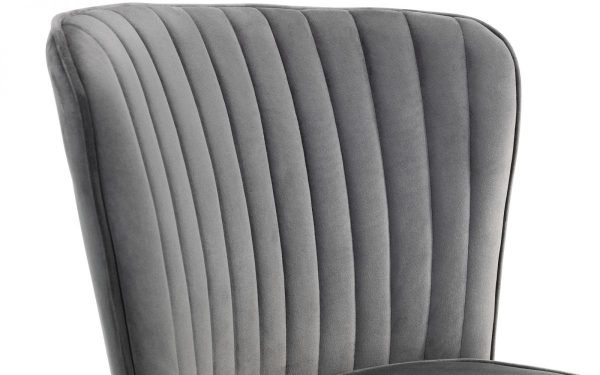 cannes chair grey back detail