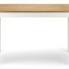 coxmoor white oak dining table front