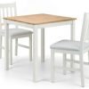 coxmoor white oak square table with chairs