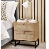 padstow drawer bedside oak roomset