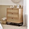 padstow drawer chest oak roomset