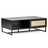 padstow black coffee table