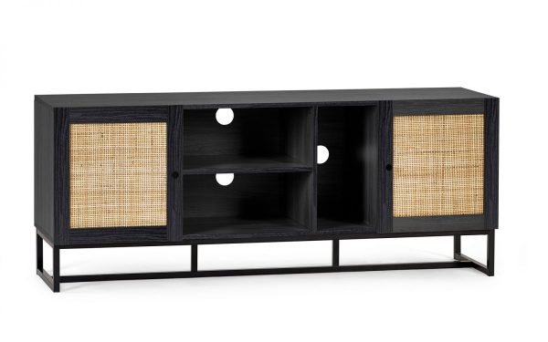 padstow tv unit black