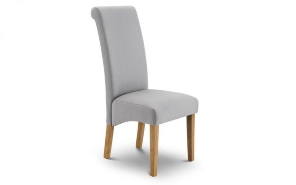 rio scrollback dining chair shale grey