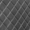 sanderson diamond quilted velvet bed fabric detail
