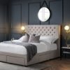 wilton bed with findlay lamp table roomset