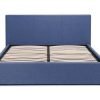 ria rialto lift up storage bed cm blue cutout ()