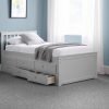 Maisie Bed With Underbed And Drawers Light Grey