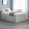 Maisie Bed With Underbed And Drawers Light Grey