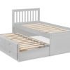 Maisie Bed With Underbed And Drawers Light Grey