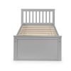 Maisie Bed With Underbed And Drawers Light Grey