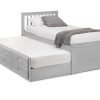 Maisie Bed With Underbed And Drawers Light Grey