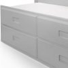 Maisie Bed With Underbed And Drawers Light Grey