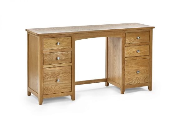 Mallory Twin Pedestal Dressing Table Stool Set – Fsc Mix