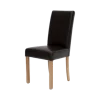 Marianna (brown) Leather Dining Chair Bycast