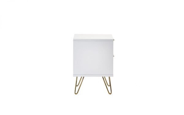 Murano Drawer Bedside Matt White