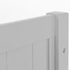 bella dove grey bunk bed detail