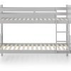 bella dove grey bunk bed front