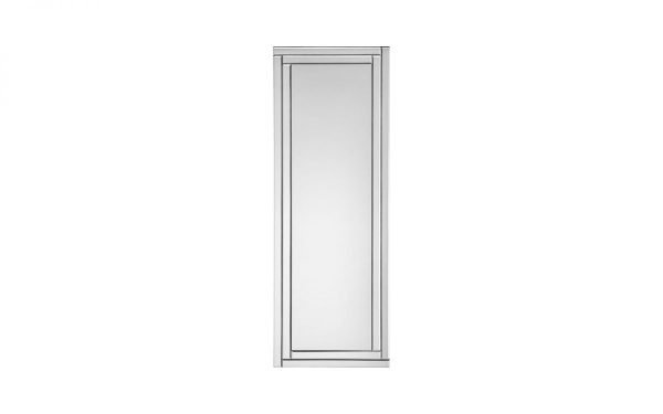 deco frameless dress mirror