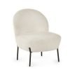 lul lulu boucle accent chair cutout