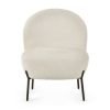 lul lulu boucle accent chair cutout