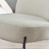 lul lulu boucle accent chair detail