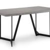 mil miller concrete effect dining table cutout