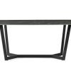 olympus dining table black marble front