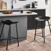 renzo bar stool black roomset