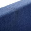 rialto dark blue bed fabric detail ()