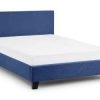 rialto dark blue fabric bed cm plain ()