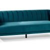 sal salma scalloped back seater teal cutout