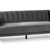 salma seater sofa grey