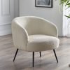 ama amari boucle accent chair roomset